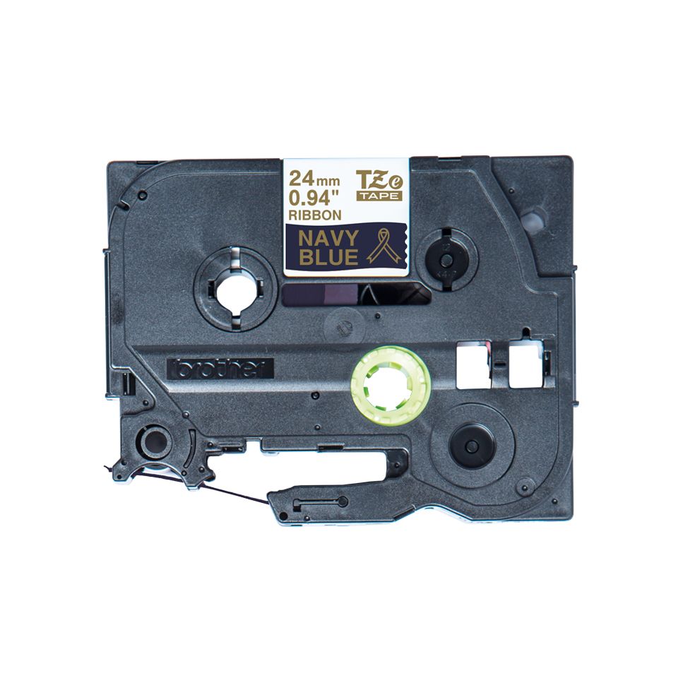 Brother TZe-RN54 printerlint - Zwart, Goud - 2,4 cm x 4 m - 1 stuk(s)