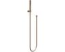IVY Handdoucheset - Staafhanddouche - Verstelbare Wandsteun - Doucheslang 120 cm - Geborsteld Mat Koper PVD