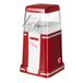 Unold 48525 Classic popcornmaker, rood, wit, 900 W, 220 V, Movienight, zonder vet en olie, hete lucht popcorn, vetarm, party popcornmachine voor thuis