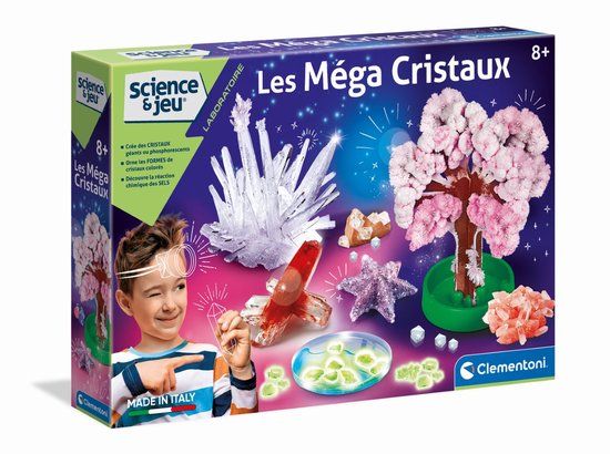 Clementoni Wetenschapsspel The Mega Crystals Frans 52490
