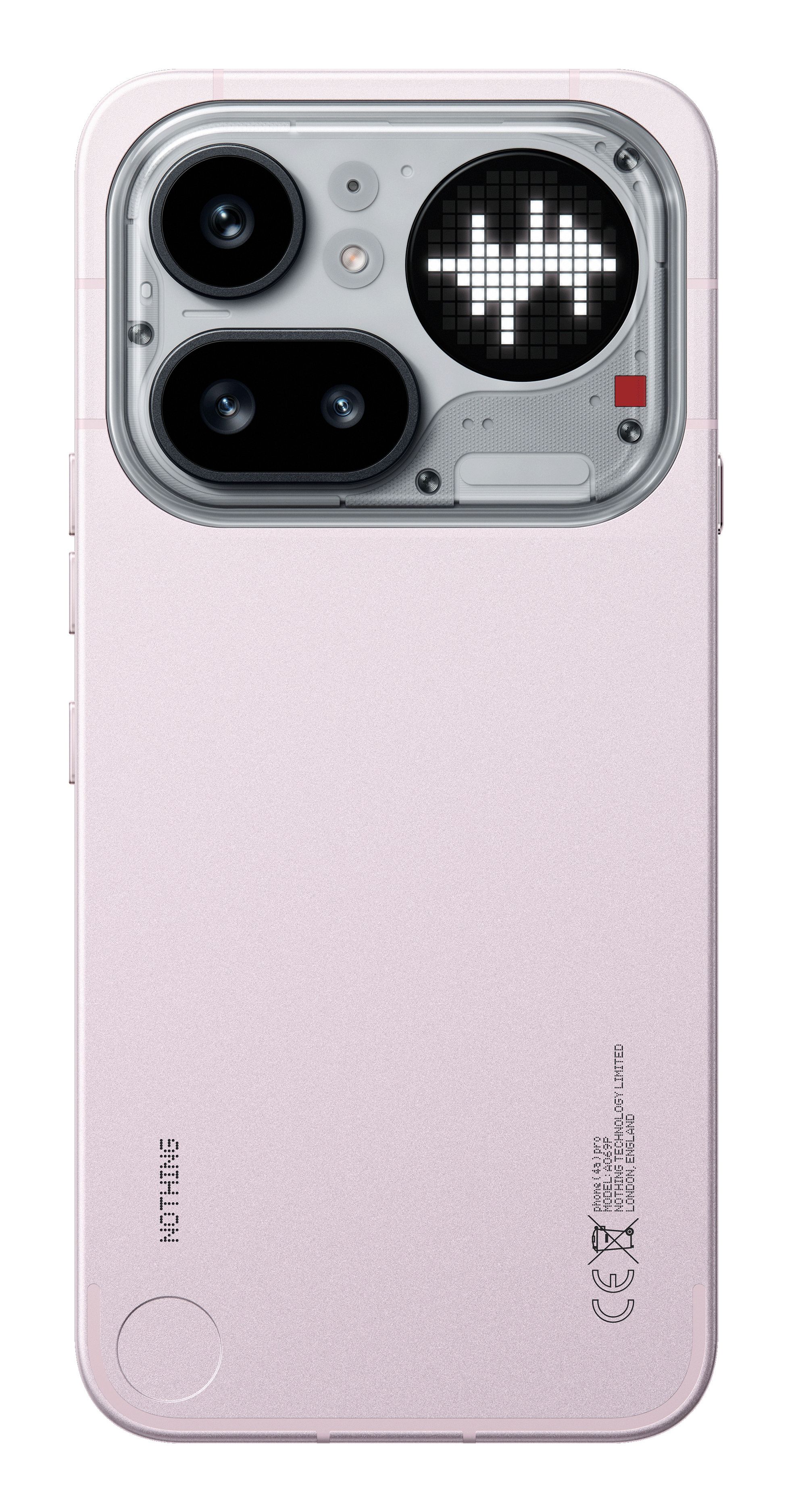 Nothing Phone 4a Pro 6.83" AMOLED 144Hz 5G Smartphone - 12GB/256GB - Pink