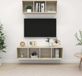 Maison Exclusive - Meuble TV 2 pcs Chêne sonoma Bois d'ingénierie