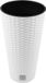 Prosperplast Bloempot Buiten Hoog Rond Rato Tubus 30cm WIT
