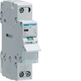 HAGER SBT116 Elektrische schakelaar grijs 8,30 cm 1,75 cm