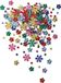 PartyXplosion Festival gezicht steentjes - multi kleur - glitter bloemetjes - strass- plakbloemetjes