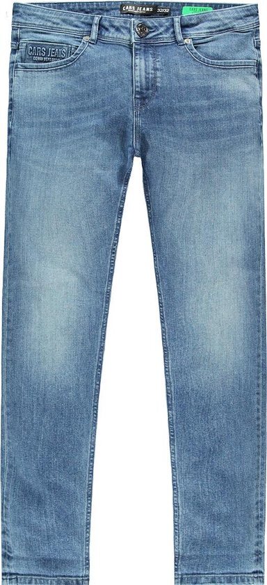 Cars Jeans Heren DOUGLAS DENIM Regular Fit BLEACHED USED - Maat 36/34