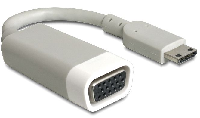 DeLOCK 65471 - Adapter - 0,015 m - Wit