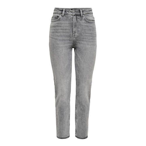 ONLY ONLEMILY High Waist Straight Jeans - Grey Denim