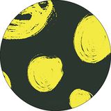 Bonateks Ronde digitaal bedrukte muismat, antislip onderkant, voor kantoor en thuis, diameter: 22 cm