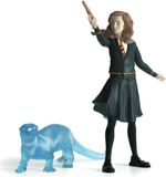 Schleich Hermione-figuur en haar Patronus, Harry Potter, 42681, multicolore, set, jouet pour enfants dès 6 ans