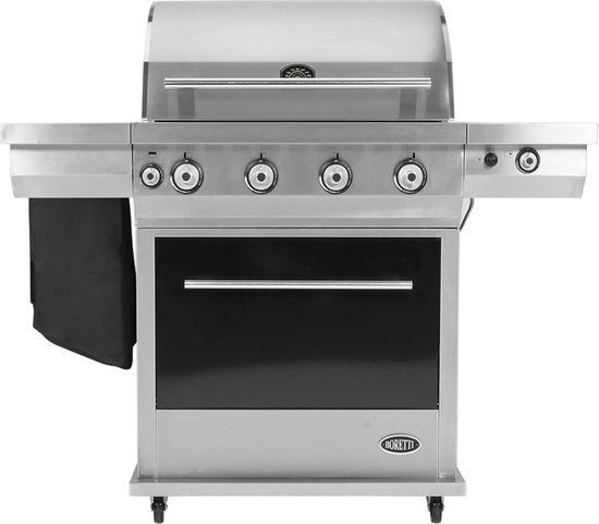 Boretti Maggiore - Buitenbarbecue - RVS - Gas - Tafelblad