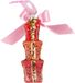 Kurt S. Adler boule de noël - Cadeaux 13cm en verre, couleur rouge 1 pièce