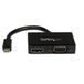 Reis-A/V-adapter: StarTech.com Reis-A/V-adapter: 2-in-1 mini DisplayPort naar HDMI en VGA mini DisplayPort naar HDMI dongle - HDMI-poort - Mini DisplayPort adapter - Mini DisplayPort Hub - Mini DisplayPort Splitter (MDP2HDVGA)