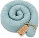 Coussin pour dormeur latéral Coussin corporel 300 cm Coton - Coussin long lit rouleau coussin de sommeil rouleau de nuque Décoration pour chambre d'enfant Oeko-Tex Sauge