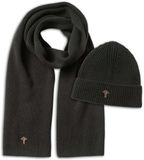 JOOP! Sjaal 264AS32Amante-Set Een maat Zwart Wol Vrouwen Volwassenen Herfst/Winter Mode