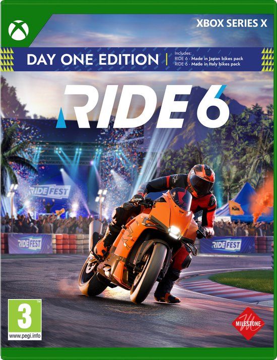 Milestone RIDE 6 Day One Edition - Xbox Series X