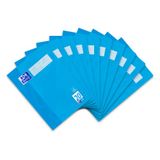 Oxford Schoolschrift A4, 32 vellen, 90 g/m2 optisch papier Gelijnd 20 - blanco 10 Stuk 10er-Pack