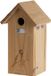 Best for Birds Esschert Design Bv Houten Vogelhuisje/Nesthuisje Koolmees met Silhouet 30 cm