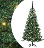 vidaXL Sapin de Noël vert 120 cm PVC