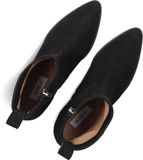 Notre-V 63231 Enkellaarsjes - Enkelboots met rits - Dames - Zwart - Maat 38