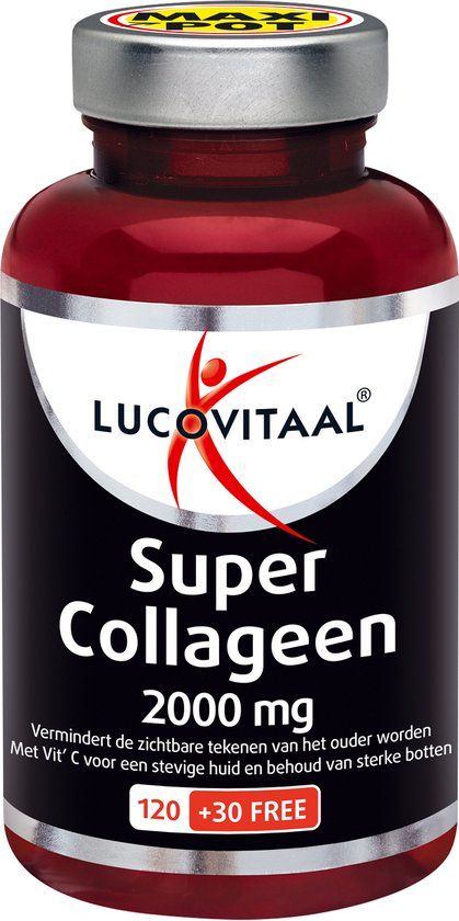 Lucovitaal Super Collageen 2000 mg Maxipot - 150 tabletten