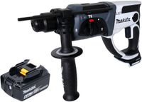 Makita DHR 202 G1W Accuklopboormachine 18 V 20 mm 2.0 J wit + 1x accu 6.0 Ah