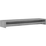 Sonoma Support de Moniteur Gris 100x24x13 cm Bois d'Ingénierie