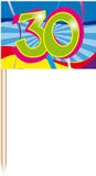 Folat Party Products - Prikkers 30 jaar 50 stuks