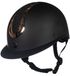 HKM Casque d'équitation unisexe Illusion Noir/Or Rose XS (49-51 cm)