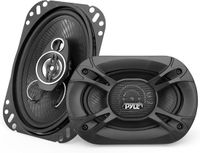 Pyle PL4163BK 3-weg autoluidsprekers - 300W - 10x15cm - Zwart (Set van 2)