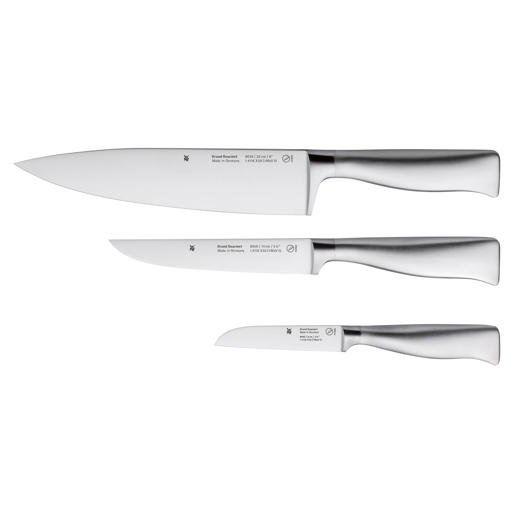 WMF Grand Gourmet Messenset 3-delig 18.9493.9992