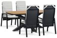 Lifestyle Garden Furniture Lifestyle Lifestyle Vivaro/Camila 180x100 cm dining tuinset 5-delig