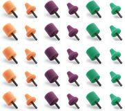 FLEX - PP-Mix 35 HEX VE30 - Set van 30 Polijstkegels voor PXE80