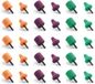 FLEX - PP-Mix 35 HEX VE30 - Set van 30 Polijstkegels voor PXE80