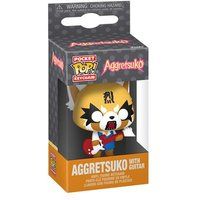 Funko POP! Serie - Aggretsuko Sleutelhanger - Aggretsuko met Gitaar