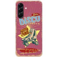 Samsung Galaxy A56 5G Siliconen hoesje - Retro disco ontwerp