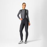 Castelli Espresso W Dt Bibtight Fietsbroek Lang met Bretels Dames Zwart L