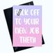 Grappige Verlaten Werkkaarten Voor Haar Nieuwe Job Cards See You Later Card Nieuwe Job Cards Novelty Fun Joke SP72