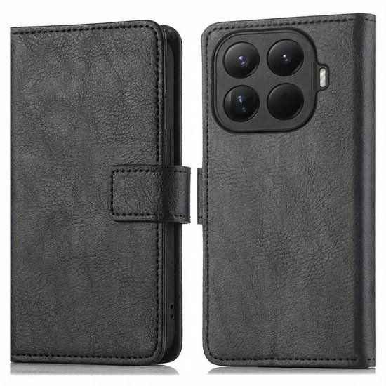 imoshion Hoesje - Geschikt voor Xiaomi 15T Pro - Luxe Bookcase - Zwart
