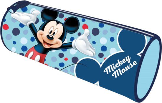 Mickey Mouse Etui, Schooletui, Tekenetui, Organizer Disney Mickey Mouse Polka Dots (23x8 cm)