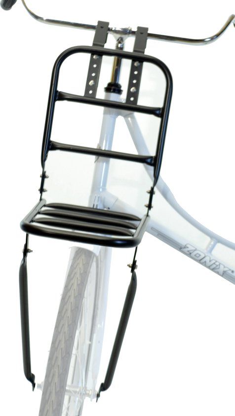 Voordrager Comfort 28 Inch Zwart - Zwart - 2 jaar garantie