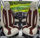 Bremer Sitzbezüge Premium Camper stoelhoezen voor Chausson WPL413 in Beige/Bruin (2 losse stoelen)