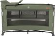 Novi Baby® Nora Luxe Campingbed - Groen/Zwart - Reisbedje - Inclusief bodemverhoger, verschoonblad & transporttas