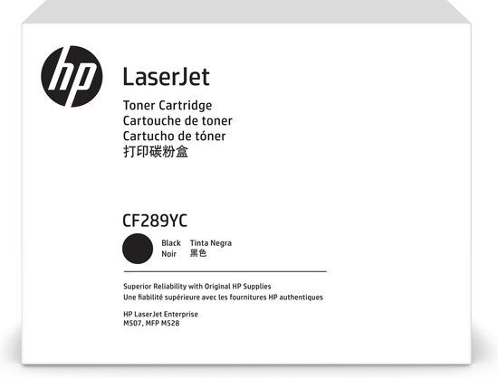 HP 89Y Zwart Contract LaserJet Toner Cartridge CF289YC