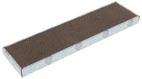 Kerbl Pet Krabplank voor katten Flat, 46x12x3 cm, kattenkrabpaal, gerecycled golfkarton, katten
