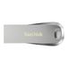 SanDisk Ultra Luxe USB Flash Drive - 64GB - USB 3.2 Gen 1 - Silver