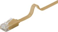 Goobay CAT6 Netwerkkabel - RJ45 - bruin - 0.5 m