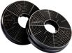 Ciarra CBCF003 - Filtre à charbon actif Accessoire de hotte aspirante Filtre à charbon, Remplacement de charbon actif pour 762A, 6926, 736H/736F/736N/736K (Original, 2 pièces)