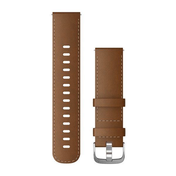 Garmin 010-12932-24 - Smartwatch Band - 22mm - Leather - Brown