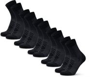 DANISH ENDURANCE Wandelsokken - Lichte Merino Wol Sokken met Blaarbescherming - Unisex - 5 Paar - Maat 39-42